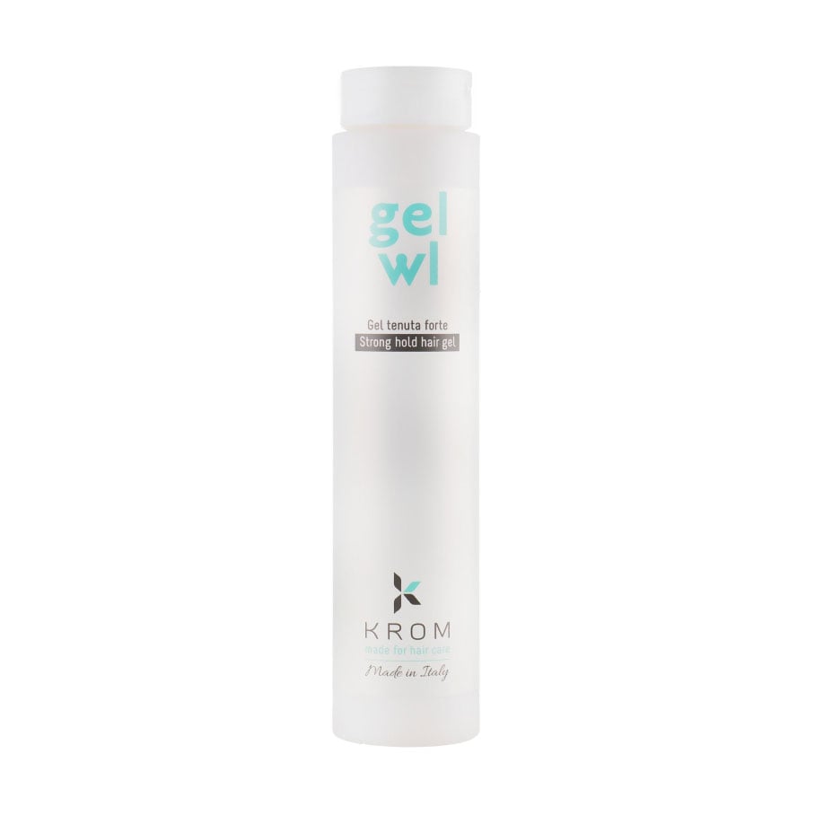 Гель для укладання волосся Krom Gel Wl Strong Hold Hair Gel сильної фіксації, 250 мл